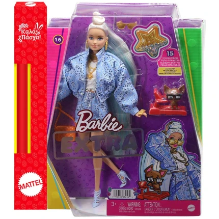 Barbie Extra - Blonde Bandana - Δώρο Λαμπάδα Mattel (HHN80)
