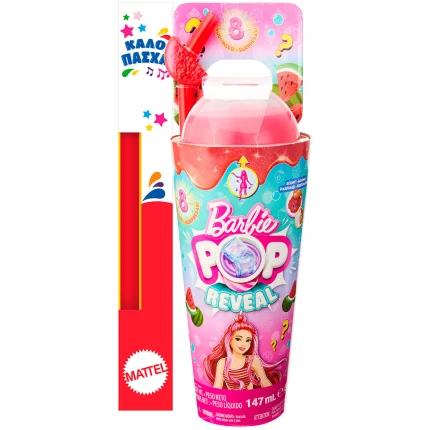 Barbie Pop Reveal - Καρπούζι - Δώρο Λαμπάδα MATTEL (HNW43)