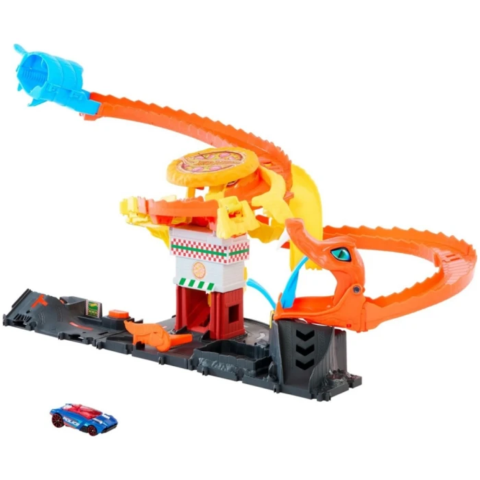 Hot Wheels City Πίστα Φίδι - Δώρο Λαμπάδα MATTEL (HTN81)