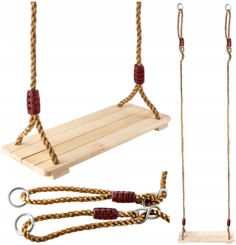 Ξύλινη παιδική κούνια Iso Trade (00006308)