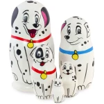 Σετ 5 Μπαμπούσκες Σκυλάκια Δαλματίας 10