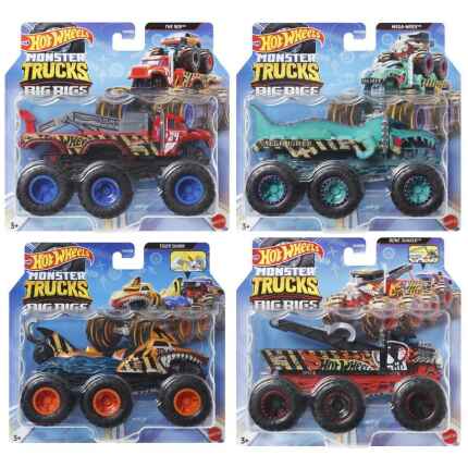 Νταλίκες Monster Trucks 1:64 Big Rigs MATTEL (HWN86)