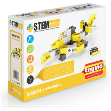 STEM HEROES HYPERSONIC RU-UA-GR-BG V3 ENGINO  (45/00SH41)