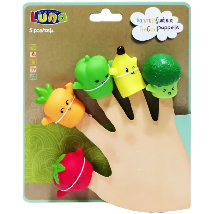 Δαχτυλοζωάκια Σετ 5 τμχ - Image 2