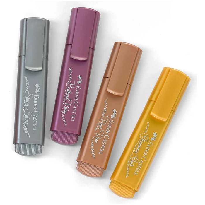 Μαρκαδόρος υπογράμμισης 5mm Faber Castell Μetallic (1546)