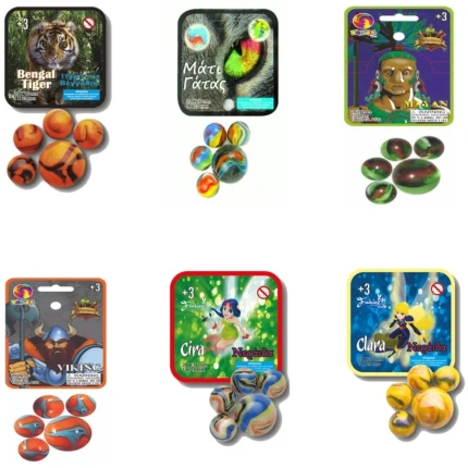 Βόλοι 20+1 τεμ. (διάφορα σχέδια)