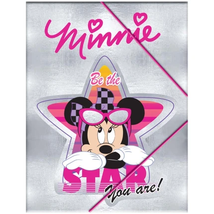 GIM Ντοσιέ Λάστιχο ΡΡ Α4 MINNIE