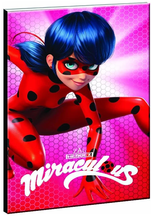 346-02400 GIM ΤΕΤΡΑΔΙΟ 17X25CM MIRACULOUS LADYBUG - Image 1