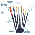 Σετ Πινέλα Premium PI8/PB 8 τεμ. - Image 2