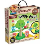 Montessori Baby Happy Birds Ξύλινο Δέντρο Ισορροπίας + Παζλ 60 τεμ.