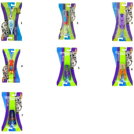 Split Speeders Οχηματάκια-7 Σχέδια MATTEL (DJC28)