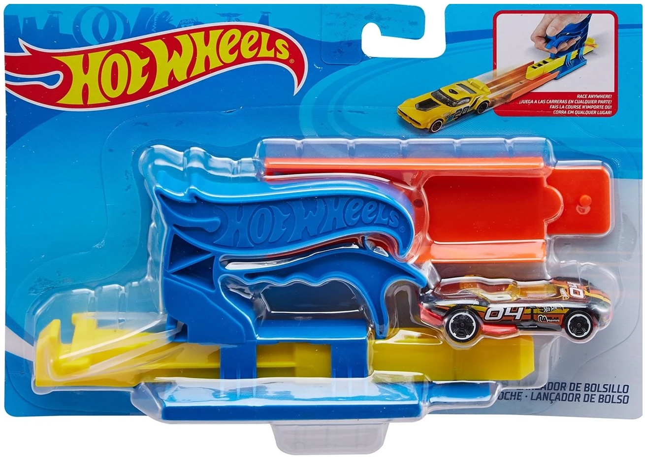 Εκτοξευτής με Αυτοκινητάκι Hot Wheels MATTEL (FTH84)