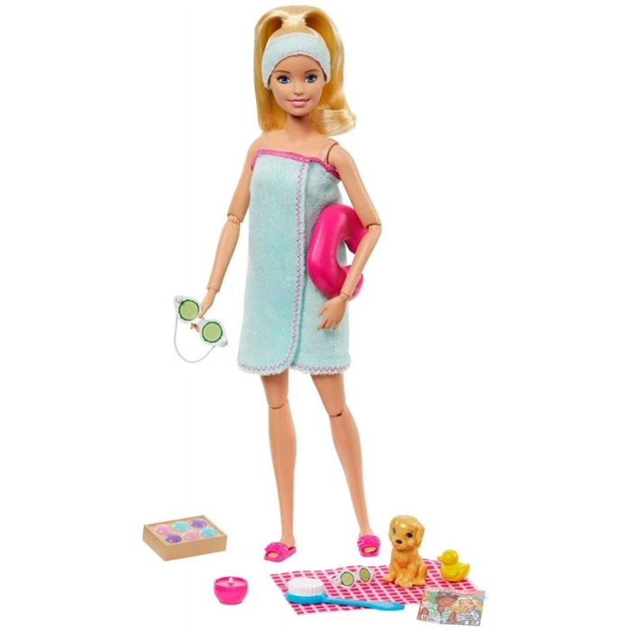 Barbie Wellness Ημέρα Ομορφιάς - 3 Σχέδια MATTEL (GKH73)
