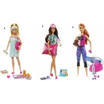 Barbie Wellness Ημέρα Ομορφιάς - 3 Σχέδια MATTEL (GKH73)