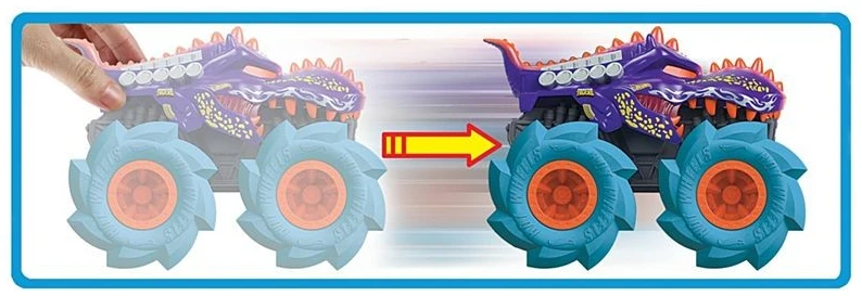 Monster Trucks Twisted Tredz Rev-Up 1:43 MATTEL (GVK37)