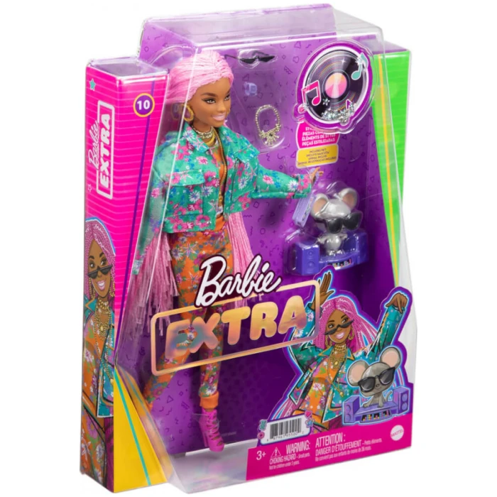 Barbie Extra – Pink Braids MATTEL (GXF09) - Δώρο Λαμπάδα