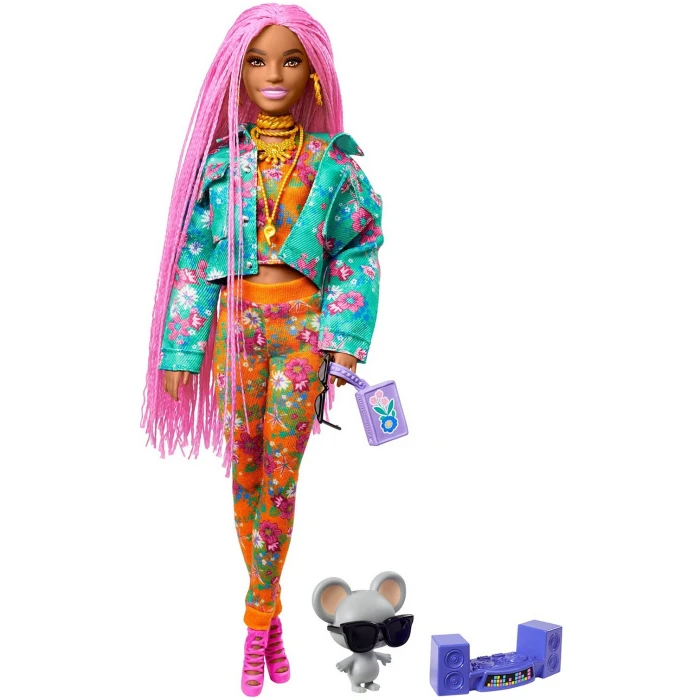Barbie Extra - Pink Braids MATTEL (GXF09)