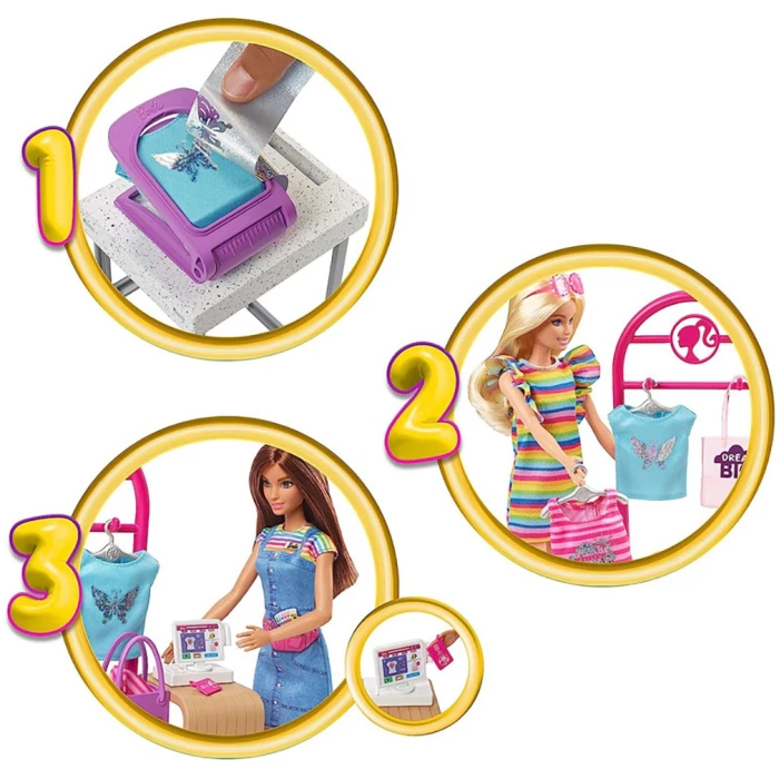 Barbie Εργαστήριο Μόδας - Image 2