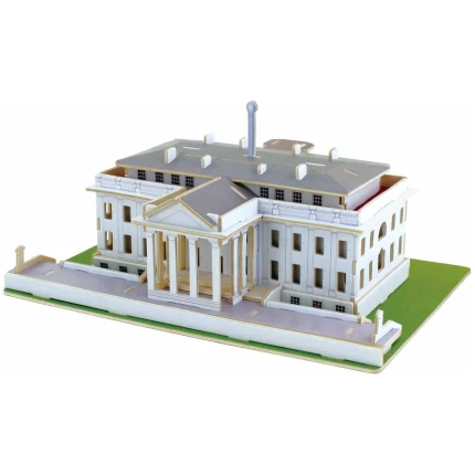 ROBOTIME WASHINGHTON WHITEHOUSE Puzzle 3D ξύλινο 73 τεμ.