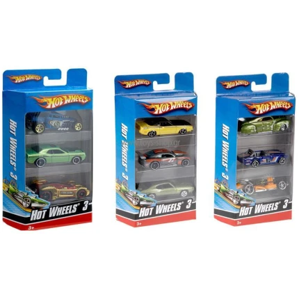 ΑΥΤΟΚΙΝΗΤΑΚΙΑ HOT WHEELS ΣΕΤ ΤΩΝ 3 MATTEL (K5904)