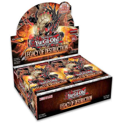 Yu-Gi-Oh! Legacy Of Destruction Display (24 boosters) KONAMI (KON184776-D)