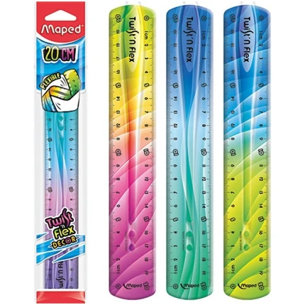 Χάρακας Maped Twist'N Flex Decor 20cm
