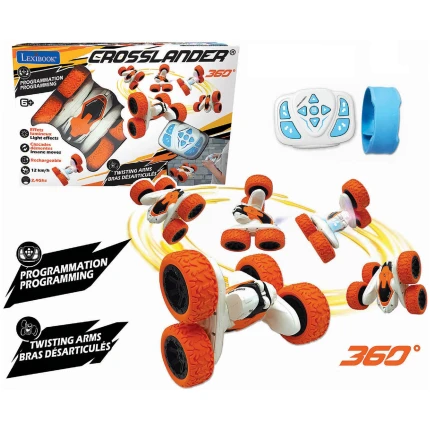 Lexibook Crosslander Stunt Car 4WD με Τηλεχειριστήριο Ρολόι (RC20)