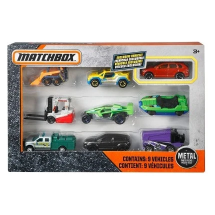 ΣΕΤ ΤΩΝ 9 - ΑΥΤΟΚΙΝΗΤΑΚΙΑ MATCHBOX MATTEL (X7111)