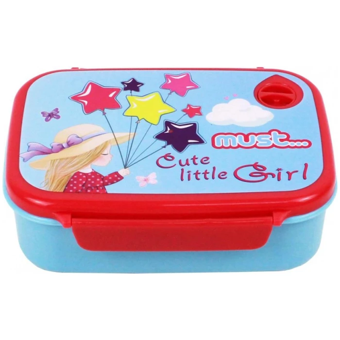 Φαγητοδοχείο Παιδικό 800ml για Κορίτσι σε 4 Σχέδια must (584557)