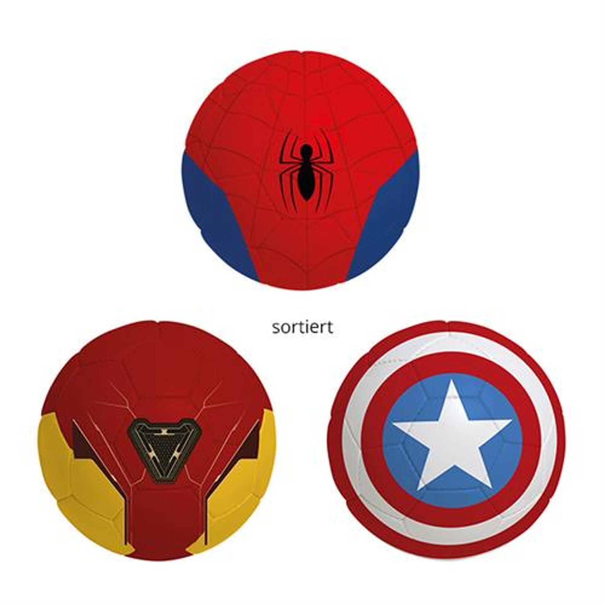 Μπάλα Ποδοσφαίρου Marvel 220mm John (52121)