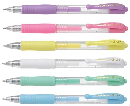 PILOT Στυλό G-2 0.7 Pastel (BL-G2-7P)