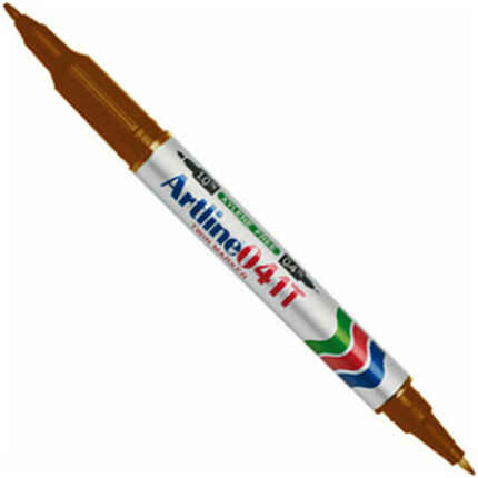 Μαρκαδόρος Artline Twin Tip Permanent 0.4 και 1.0mm (EK-041T)