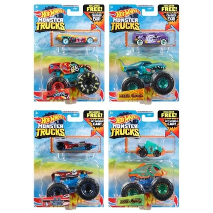 Όχημα Hot Wheels Truck Με Αυτοκινητάκι MATTEL (GRH81)