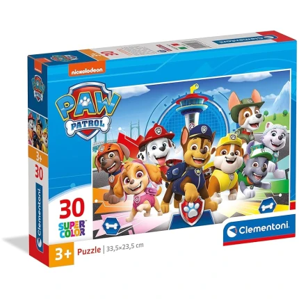 Παζλ 30 τεμ. Paw Patrol Supercolor CLEMENTONI (20263)