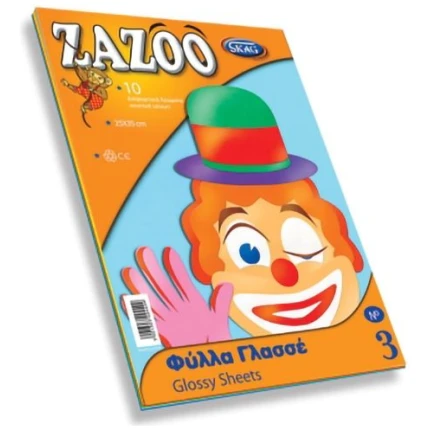 Zazoo Φύλλα Γλασσέ 25Χ35 10Φ Ν.3 SKAG (224499)