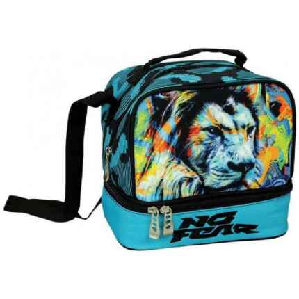 BMU Fluo Lion Τσάντακι Φαγητού Obαλ No Fear BACK ME up (348-45220)