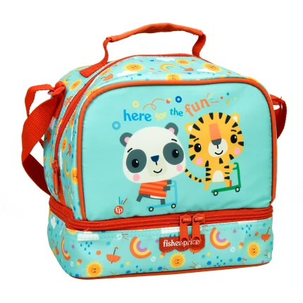 GIM Unisex Τσάντακι Φαγητού Oβάλ Fisher Price (349-32220)