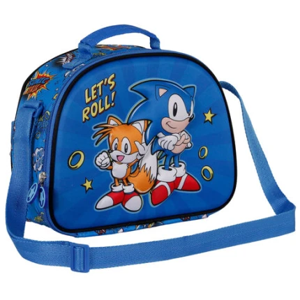 Sonic The Hedgehog Lets Roll 3D τσαντάκι φαγητού Karactermania (4468)