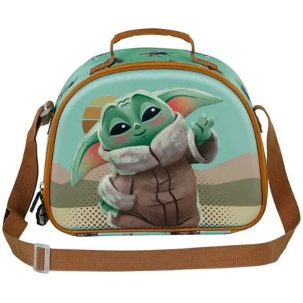 Star Wars The Mandalorian Grogu Say Hi 3D τσαντάκι φαγητού Karactermania (4734)