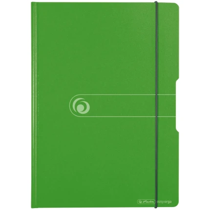 Clipboard folder PF Α4 Πράσινο/Γκρι με λάστιχο herlitz (11226636)