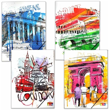 Ντοσιέ Φάκελος AR Selfie με Λάστιχο Πρεσπάν 25x35 SKAG (261432)