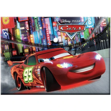 Φάκελος Κουμπί A4 Cars Neon