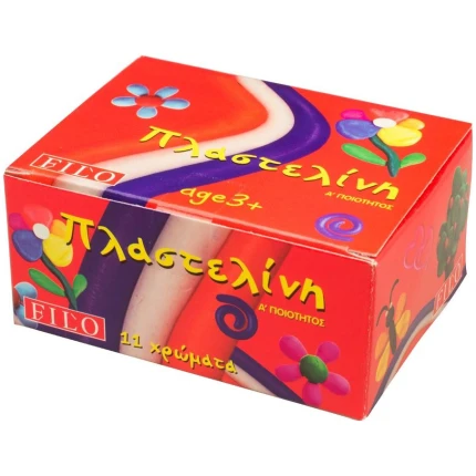 Πλαστελίνη FILO 11 Χρωματα (P1601A)