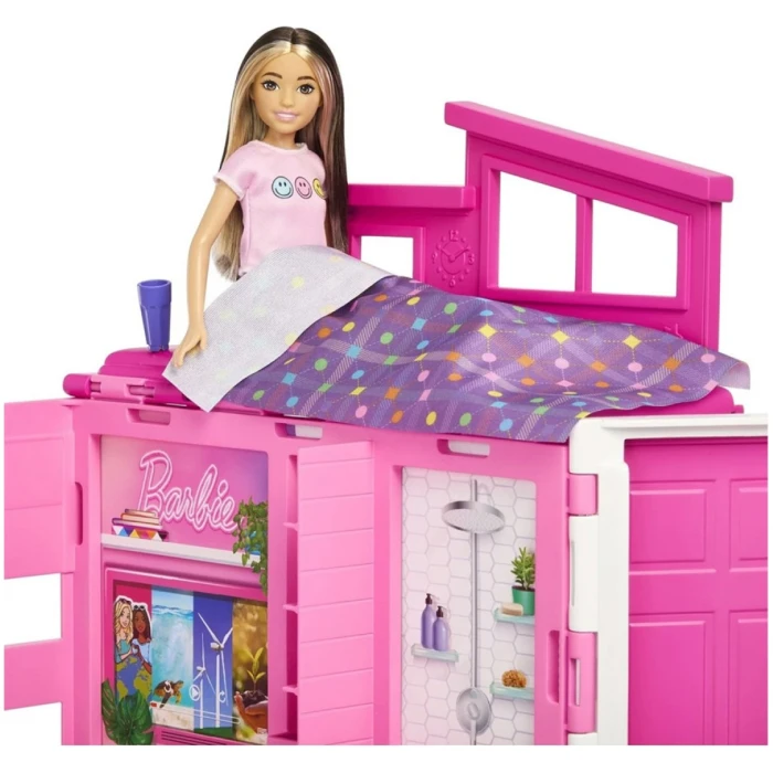 Barbie Νέο Σπιτάκι - Βαλιτσάκι MATTEL (HRJ76)
