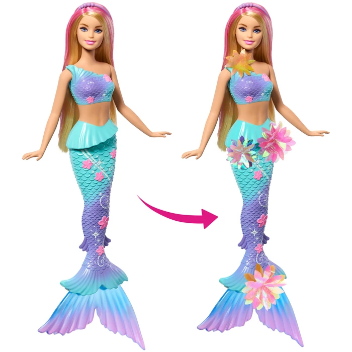 Barbie Μαγική Γοργόνα που Ανθίζει - Ξανθιά MATTEL (JDM72)
