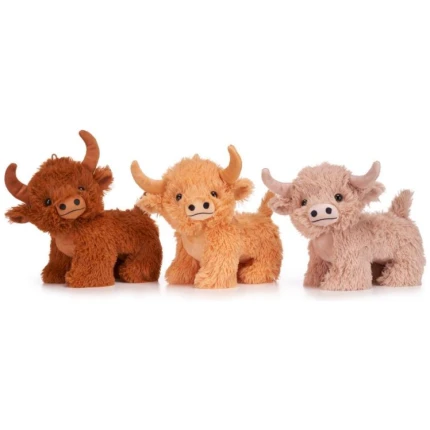 Λούτρινες Σκωτσέζικες Αγελάδες Highlanders 22 εκ. (DT49495)