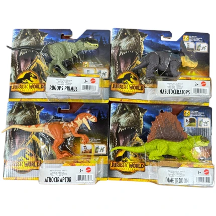 Jurassic World Νέες Βασικές Φιγούρες Δεινοσαύρων MATTEL (HDX18)