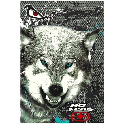 BMU τετράδιο No Fear 17X25 40Φ Skate/Wolf BACK ME up (347-00400)