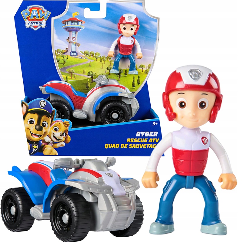 Ryder Rescue ATV Όχημα Paw Patrol